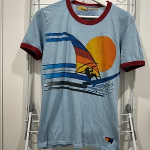 AVIATOR NATION - Distressed Sailboat Shirt (WOMEN’S SMALL)